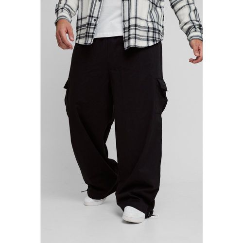 Pantaloni Cargo da paracadutista Plus Size con vita elasticizzata - boohoo - Modalova