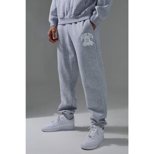 Pantaloni tuta oversize Man Active Bronx Gym - boohoo - Modalova