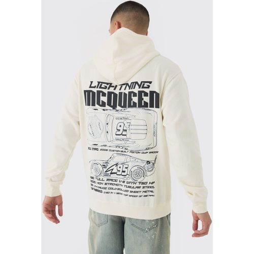 Sudadera Oversize Con Estampado De Cars Y Rayo Mcqueen - boohoo - Modalova