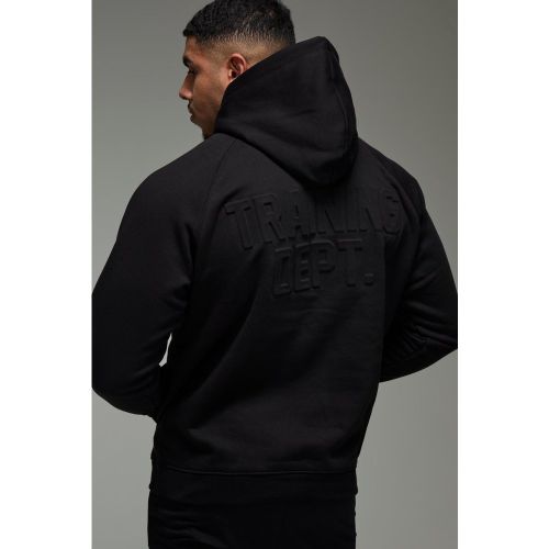 Sudadera Man Active Oversize Con Capucha Y Estampado Training Dept - boohoo - Modalova