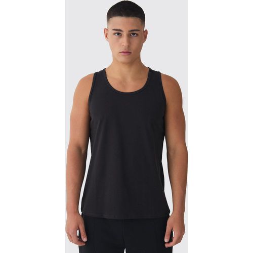 Basic Vest, Negro - boohoo - Modalova