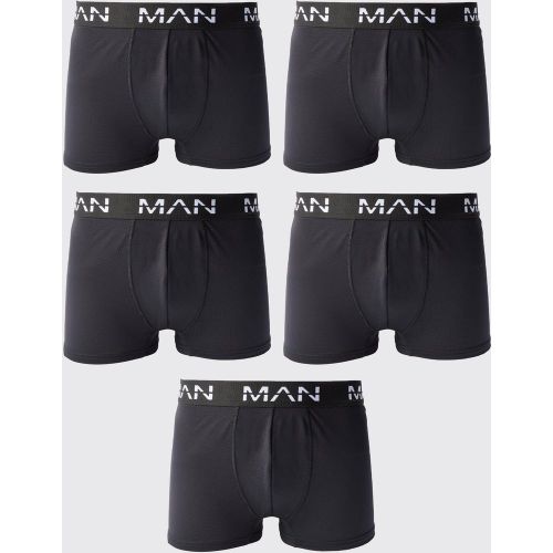 Pack De 5 Bóxers Man Active Resistentes - boohoo - Modalova