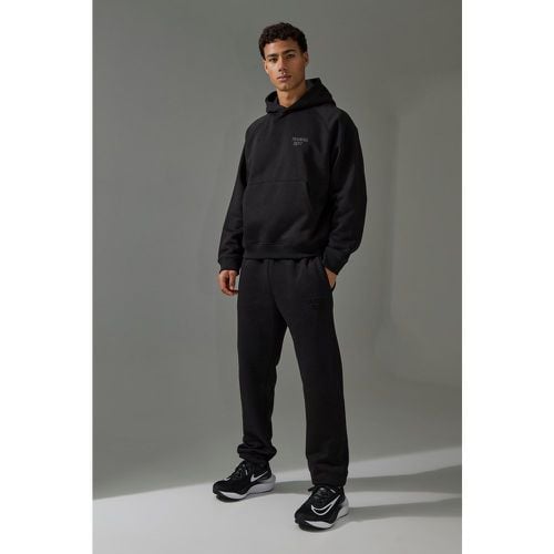 Tuta sportiva squadrata Man Active Training Dept con incisioni - boohoo - Modalova