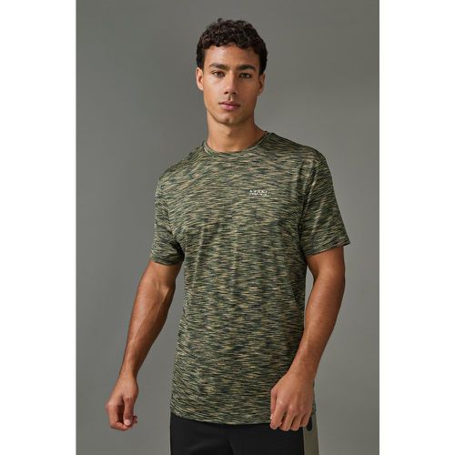 T-shirt corta leggera Man Active in mélange in mélange - boohoo - Modalova