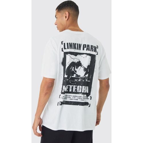 T-shirt oversize ufficiale dei Linkin Park con stampa di banda - boohoo - Modalova