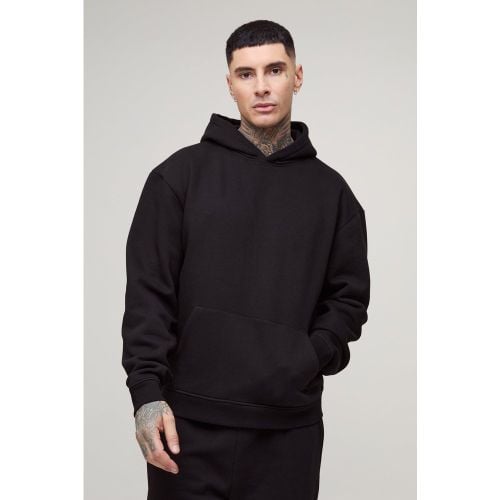 Sudadera Tall Básica Oversize Recta Con Capucha De 330G/M² - boohoo - Modalova