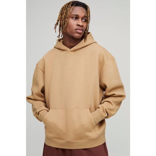 Sudadera Tall Básica Oversize Recta Con Capucha De 330G/M² - boohoo - Modalova