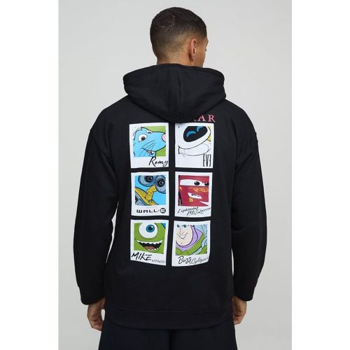 Sudadera Oversize Con Capucha Y Estampado De Varios Personajes De Disney Pixar - boohoo - Modalova