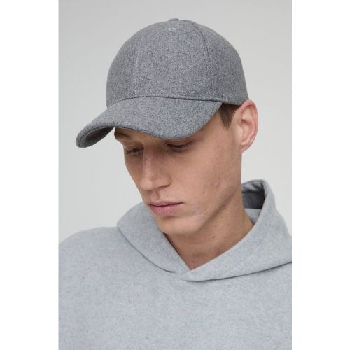 Gorra De Melton Gris, Gris - boohoo - Modalova