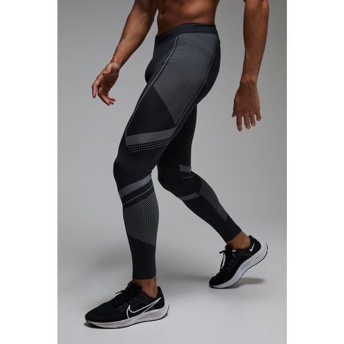 Legging Man Active traforati senza cuciture - boohoo - Modalova