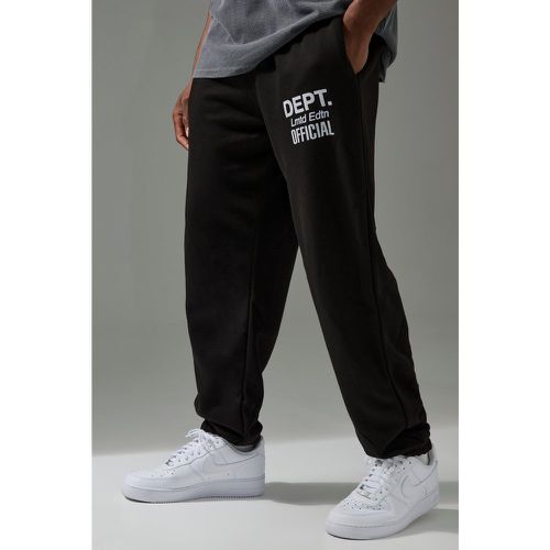 Pantalón Deportivo Oversize Con Estampado Training Dept - boohoo - Modalova