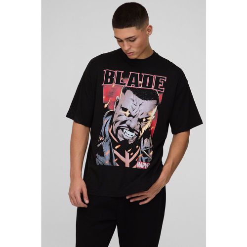 Camiseta Oversize Con Estampado De Cómic De Blade - boohoo - Modalova