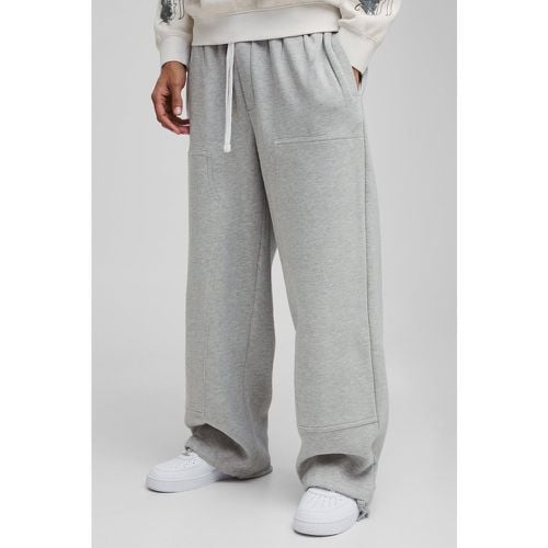 Wide Leg Carpenter Jogger, Grigio - boohoo - Modalova