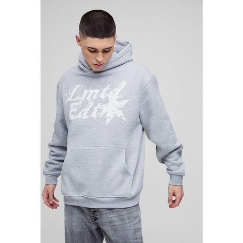 Sudadera Oversize Limited Edition Con Capucha Y Costuras En Contraste - boohoo - Modalova