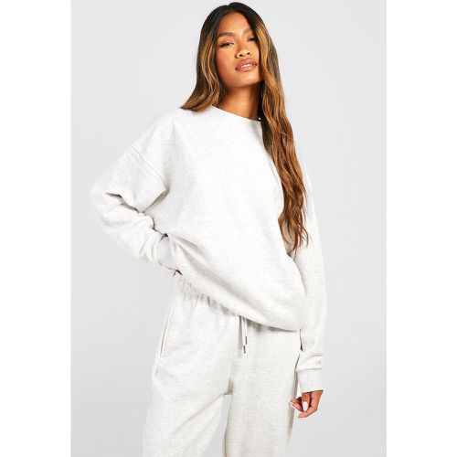 Felpa oversize, Grigio - boohoo - Modalova