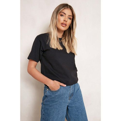 T-shirt Basic, Nero - boohoo - Modalova