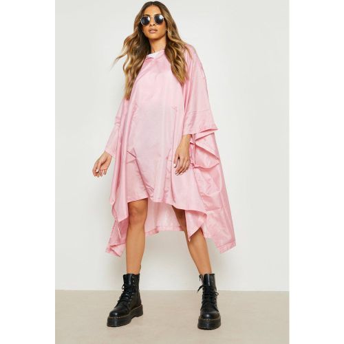 Poncho De Festival Con Capucha - boohoo - Modalova