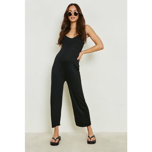 Tuta intera Premaman con spalline e pantaloni culottes - boohoo - Modalova