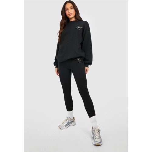 Conjunto Tall Oversize De Leggings Y Sudadera - boohoo - Modalova