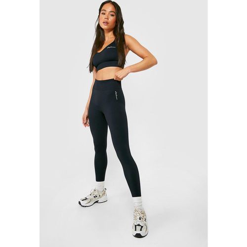 Legging Petite modellanti sul retro senza cuciture - boohoo - Modalova