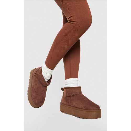 Botas Cómodas Con Plataforma - boohoo - Modalova