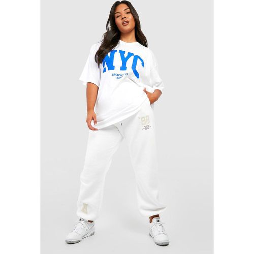 T-shirt Plus Size oversize NYC - boohoo - Modalova