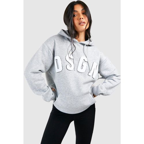 Sudadera Premamá Oversize Con Capucha Y Estampado Dsgn Studio - boohoo - Modalova