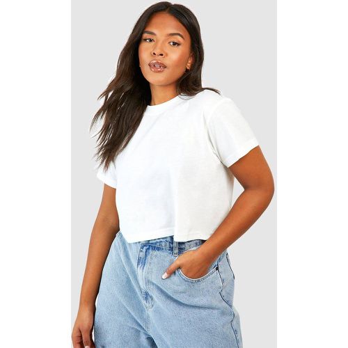 T-shirt corta Plus Size squadrata - boohoo - Modalova