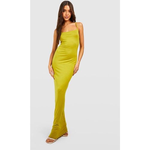 Vestido Maxi Básico De Tirantes - boohoo - Modalova