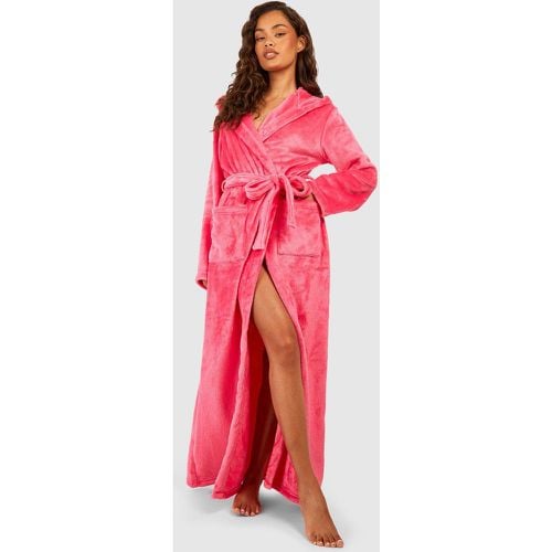 Albornoz Maxi De Forro Polar, Pink - boohoo - Modalova