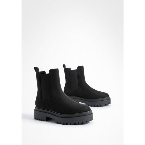 Botas Chelsea Gruesas Con Suela Escalonada - boohoo - Modalova