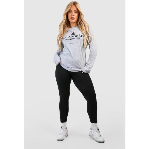 Leggings Plus Básicos De Tela Jersey - boohoo - Modalova