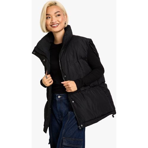 Chaleco Oversize, Negro - boohoo - Modalova