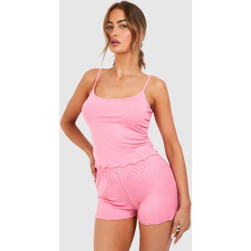 Set top smanicato & pantaloncini - boohoo - Modalova