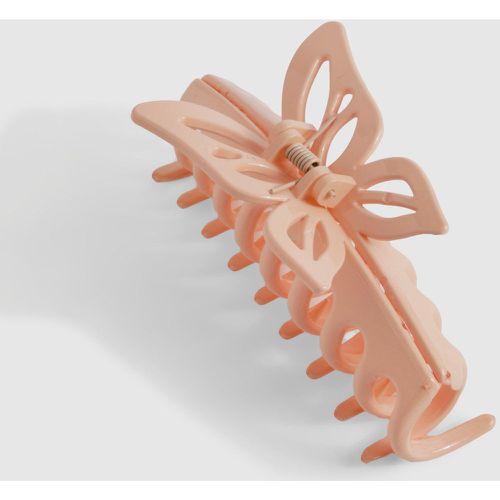 Butterfly Claw Clip, Pink - boohoo - Modalova