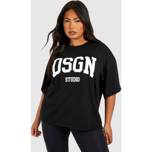 T-shirt Plus Size oversize Dsgn - boohoo - Modalova