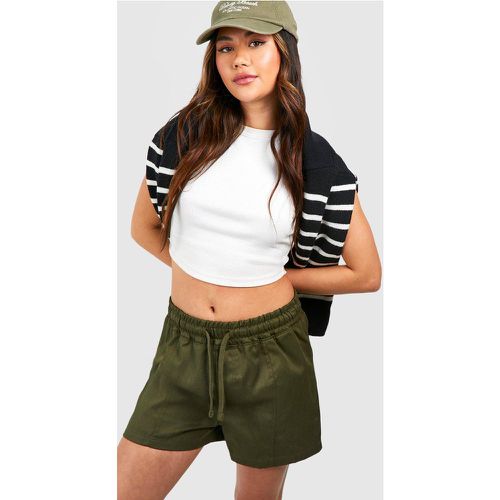 Pantalón Corto Cargo, Verde - boohoo - Modalova