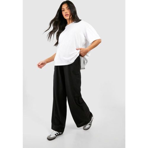 Pantaloni culottes Premaman in lino - boohoo - Modalova