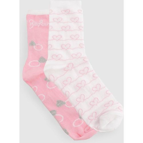 Bridesmaid 2 Pack Socks, Pink - boohoo - Modalova