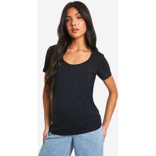 T-shirt Premaman Basic a maniche corte con scollo rotondo - boohoo - Modalova