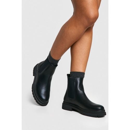 Botas Chelsea Básicas Gruesas - boohoo - Modalova