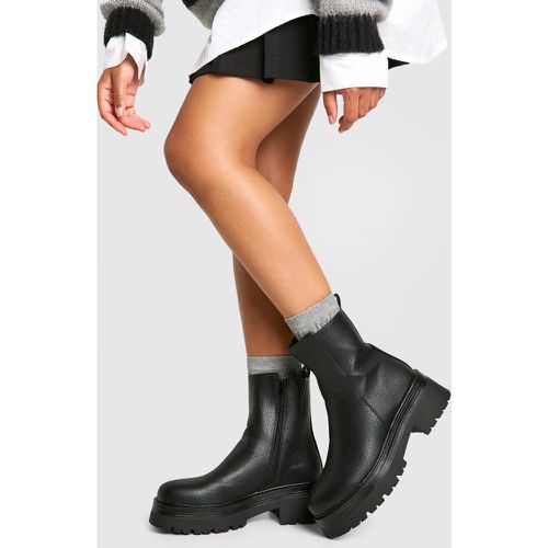 Botas Chelsea Básicas Con Etiqueta - boohoo - Modalova