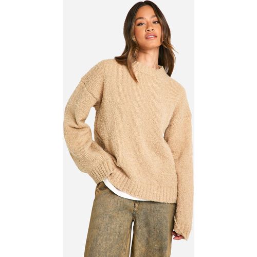 Jersey Tall Oversize De Tejido Bouclé - boohoo - Modalova