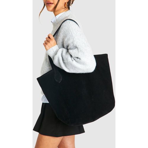 Bolso Tote De Ante Sintético - boohoo - Modalova