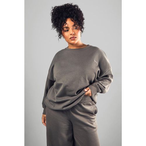 Sudadera Plus Oversize Con Bordado Dsgn Studio - boohoo - Modalova