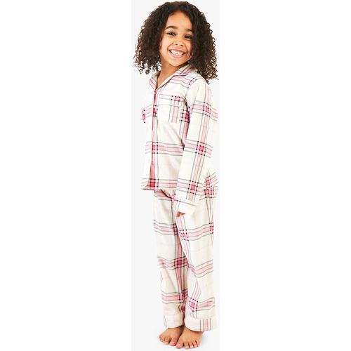 Pijama Mini Me De Cuadros Rosas - boohoo - Modalova