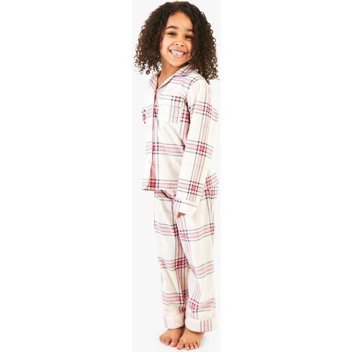 Pijama Mini Me De Cuadros Rosas - boohoo - Modalova