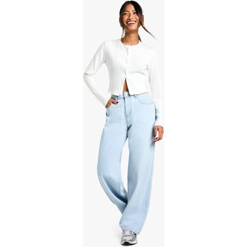 Jeans Basic extra comodi in taglio maschile - boohoo - Modalova