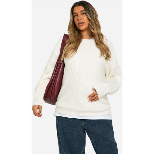 Jersey Premamá Oversize De Punto Suave - boohoo - Modalova