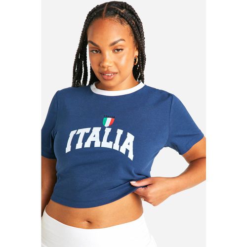 Plus Italia Printed Baby T-Shirt - boohoo - Modalova